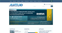 Desktop Screenshot of amatra8.org.br